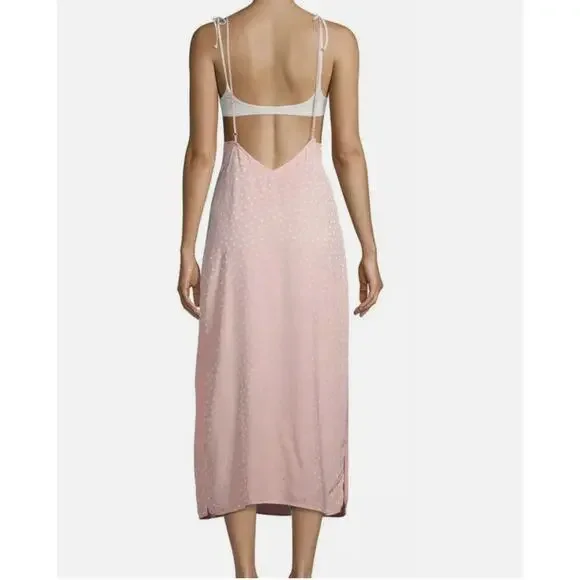 ONIA NWT Melanie Low Back Midi Dress in Pink // S - Picture 12 of 13